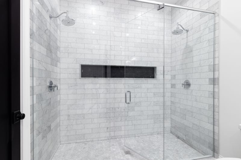 Renovated Shower Areas